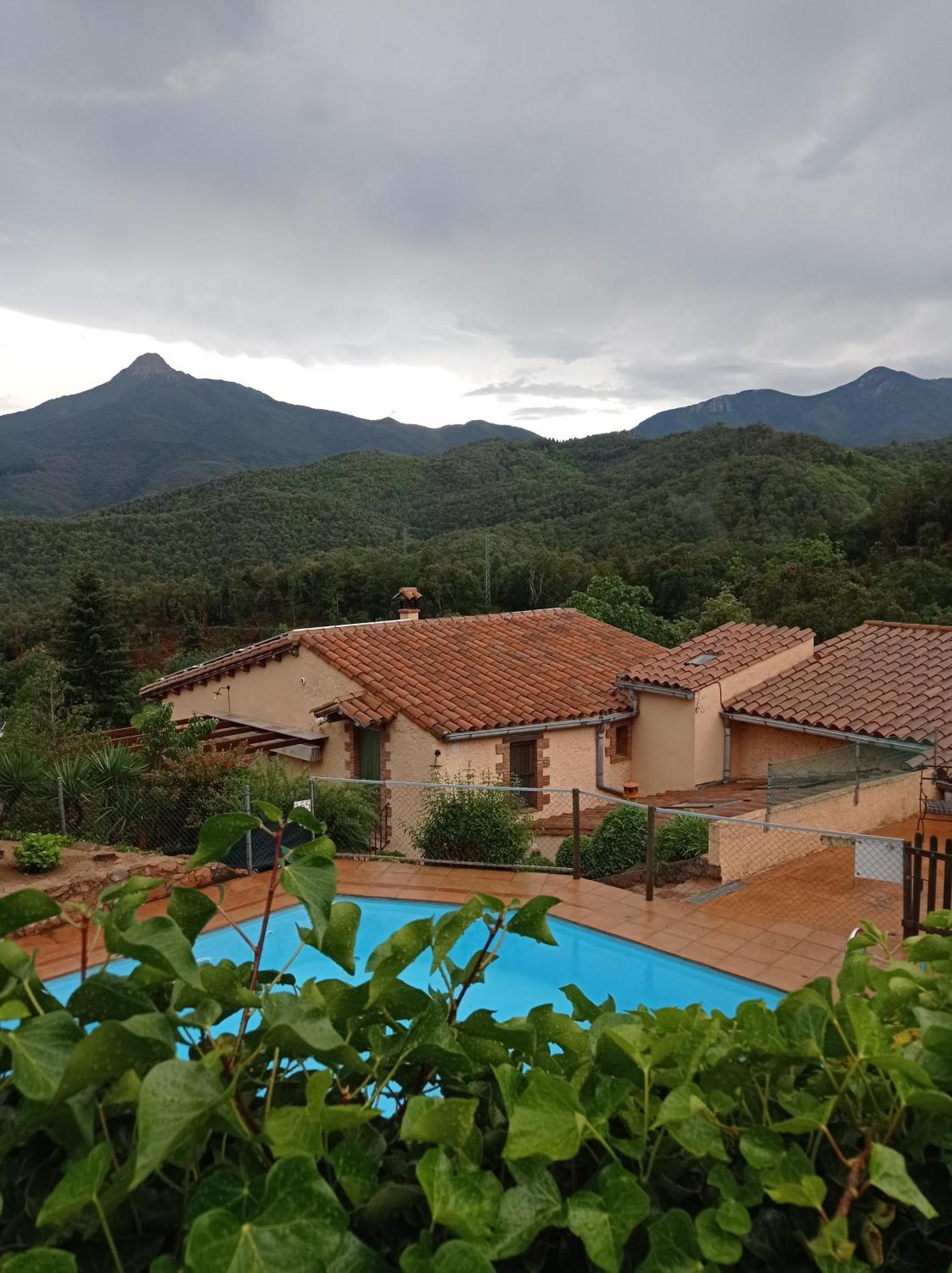 Apartamento En Pleno Montseny Mas Romeu Turisme Rural Arbucies Bagian luar foto