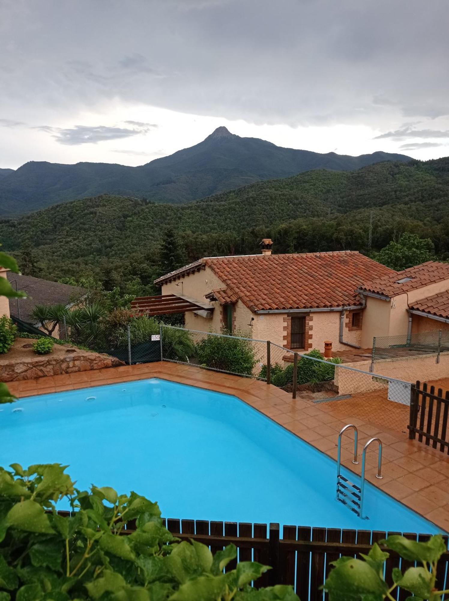 Apartamento En Pleno Montseny Mas Romeu Turisme Rural Arbucies Bagian luar foto